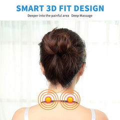3D Smart Cervical Massager 9 Intensity 6 Modes Neck Massager