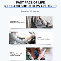 3D Smart Cervical Massager 9 Intensity 6 Modes Neck Massager