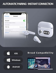 Wireless Earbuds Bluetooth 5.2 Ear Buds True Wireless Headphones