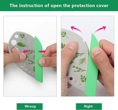 Stainless Steel Kitchen Herb Leaf Stripping Tool