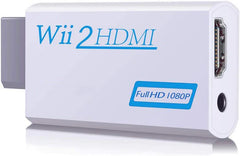 Wii to HDMI Converter, Wii HDMI Adapter Output & Video Audio HDMI Converter