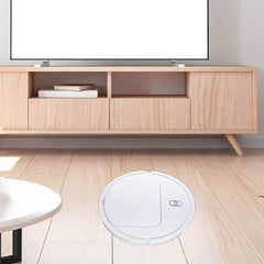 Super Thin Quiet Robotic Vacuum Cleaner, Strong Suction for both Carpet and Hard Floors