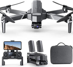 High Quality Drone with 4K HD Camera 9800ft Video Transmission, 3-Axis Gimbal, 2 Batteries, Brushless Motor Level 6 Wind Resistance