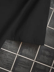 Men'S 3D Printed Black Short-Sleeve T-Shirt - Casual Crew Neck, Slight Stretch Fabric with Cartoon Character Graphic, Perfect for Casual Attire, Novelty Tshirt | Playful Design | Quality Print Finish