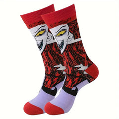 12 Pairs Novelty Cartoon Character Socks