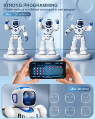Gesture-Sensing Programmable Remote Control Smart Robot