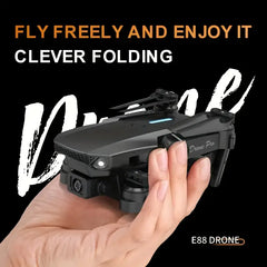E88 PRO Quad-Fold Aerial Drone