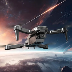 HD Folding Drone with - One-Touch Takeoff/Landing, Brushless Motor Quadcopter