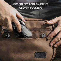 HD Folding Drone with - One-Touch Takeoff/Landing, Brushless Motor Quadcopter