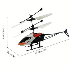 Helicopter Toy with Animal & Infrared Sensor - Stable, Drop-Resistant