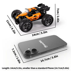 1:32 Scale High-Speed Mini RC Truck - 20km/h