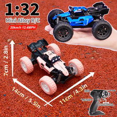 1:32 Scale High-Speed Mini RC Truck - 20km/h