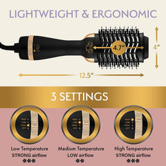 Professional Blowout Hair Dryer Brush