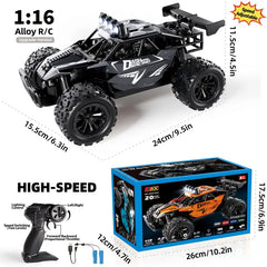 1:16 2.4G Remote Control Cars, Proportional Throttle and High Speed up to 20 Km/h