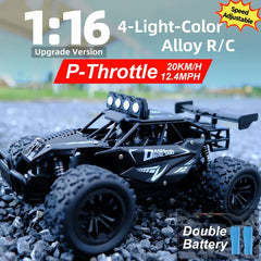 1:16 2.4G Remote Control Cars, Proportional Throttle and High Speed up to 20 Km/h