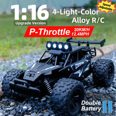 1:16 2.4G Remote Control Cars, Proportional Throttle and High Speed up to 20 Km/h