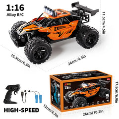 High-Speed Alloy RC Off-Road Vehicle