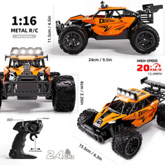 High-Speed Alloy RC Off-Road Vehicle