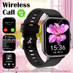 Rechargeable 1.83-Inch Touchscreen Smartwatch for Men Women