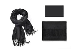 Winter Super Soft Luxurious Cashmere Scarf | Feel Knit Large Plaid Scarf for Women's