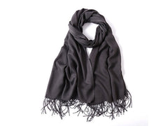 Winter Super Soft Luxurious Cashmere Scarf | Feel Knit Large Plaid Scarf for Women's
