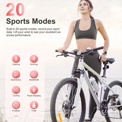 Smart Watch for Women 1.32-Inch HD Smartwatch with Wireless Call Fitness Tracker with 20 Sports Modes