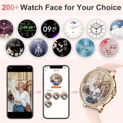 Smart Watch for Women 1.32-Inch HD Smartwatch with Wireless Call Fitness Tracker with 20 Sports Modes