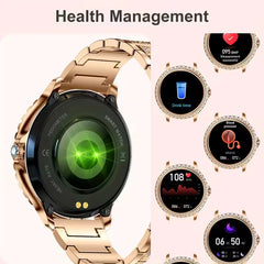 Smart Watch for Women 1.32-Inch HD Smartwatch with Wireless Call Fitness Tracker with 20 Sports Modes