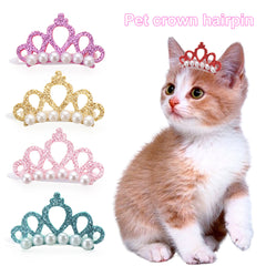 5pcs Lovely Pet Hairpins Pet Dog Bows Hair Clips for Puppy Dogs Cat Hair Grooming Accessories pet dog