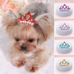 5pcs Lovely Pet Hairpins Pet Dog Bows Hair Clips for Puppy Dogs Cat Hair Grooming Accessories pet dog