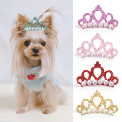 5pcs Lovely Pet Hairpins Pet Dog Bows Hair Clips for Puppy Dogs Cat Hair Grooming Accessories pet dog