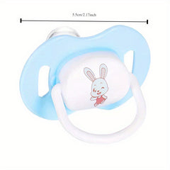 Set of 3 Silicone Puppy Pacifiers, Suitable for Sleep And Teething - Food-Grade, Chewable Toy Set, Ideal for Schnauzers And Small Dogs.