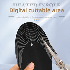 USB Foot Warmer - Adjustable Temperature Control, USB-Powered Heating Pad with Fast Heating, No Battery Needed, for Winter Shoes, Boots, Slippers - Cold Weather Foot Warmers for Men & Women, Indoor/Outdoor Use, Foot Warmers for Cold Feet, Indoor Warmth, F