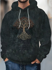 3D Men'S New Long Sleeve Casual Hoodie | Fashion Print Hooded Sweatshirt, Perfect for Fall/Winter, Regular Fit, Slight Stretch Fabric