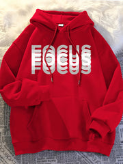 Men's Fashion Trendy Hooded Sweatshirt with Print