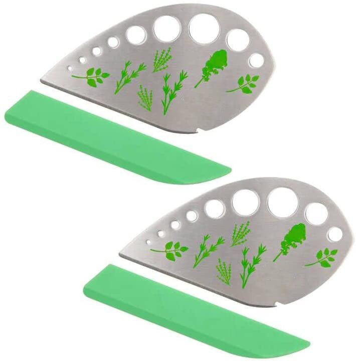 Stainless Steel Kitchen Herb Leaf Stripping Tool