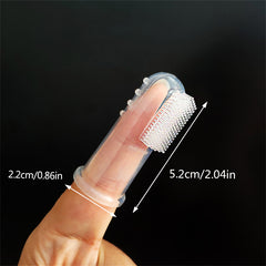 Pet Toothbrush Dog Toothbrush, Cat Toothbrush Dog Toothbrush Set Dog Finger Sleeve Toothbrush for Cleaning Dog Teeth, Cat Toothbrush, Dog Toothbrush, Puppy Toothbrush, Pet Dental Care