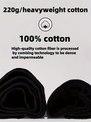 Niu Wang Xuan Men's Angel Wings & Cross Gothic Hooded Sweater - 100% Retro Short Sleeve Pullover with White Wing Print, Loose Fit Casual Coat for Christmas, Parties & Casual Attire (Black) - All-Season Religious Symbol Apparel, Mens Clothes, Graphic Hoodi