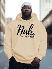 nah i m good 2024 New Printed Autumn and Winter Plush Youth Versatile Spring and Autumn Style Plus Dalian Hat Fashion Brand Sweater