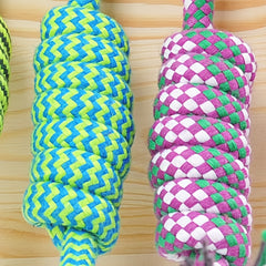 Pet Chew Rope Toy for Dogs, a Companion for Dogs, Knotted Chew Rope, Braided Chew Rope, Dental Toys for Pets.