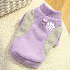Autumn Winter Pet Dogs / Fleece Warm Sweater, Polyester Knit Fabric / Pullover Style for Small Chihuahua and Pug Dogs