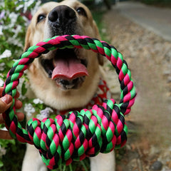 1pc Heavy-Duty Large Dog Chew Toy - Indestructible Chew-Proof Bully Rope & Teeth Cleaning Stick for Aggressive Chewers, All Breed Sizes (Pitbull, German Shepherd,), Durable Puppy Teething Toy for Puppies & Dogs