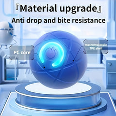 Interactive Bouncing Dog Toy Ball with Gravity-Activated Motion & Automatic Bouncing - Chew-Resistant, USB-Powered (Rechargeable Battery) - for Small Dogs, Beagles, Dog Toy