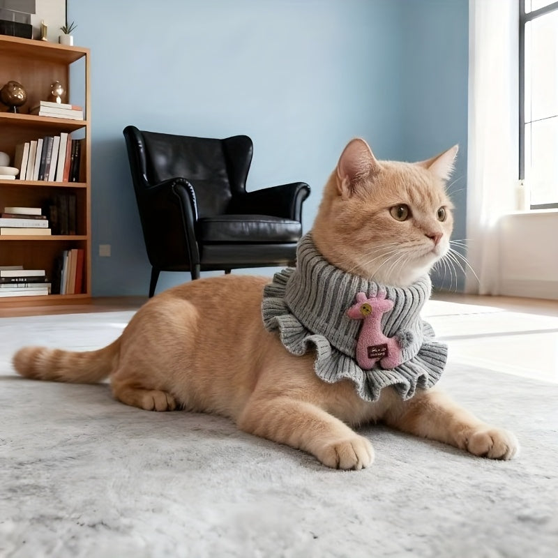 Winter Accessories for Pets, Including Scarves for Cats And Dogs, Are Adorable Outfits That Are Perfect for Outdoor Wear During The Winter Season.