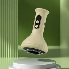 USB Charging- Smart 9-speed Adjustable Cupping Massager, Home Electric Cupping and Gua Sha Massager 1200mAh Battery Life, Whole Body Vacuum Cupping Tool with Heating Function, Comes with 8 Steel Balls, Holiday Gifts