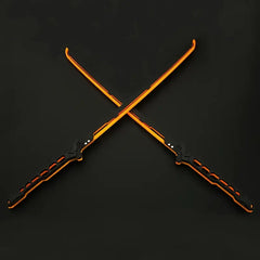 LED-Illuminated Samurai Sword Replica, 80cm/31.49inch, Acrylic Cyberpunk Katana, Cool And Handsome Style, with Light-Up Feature, for Cosplay, Party Decoration, and Photography Props