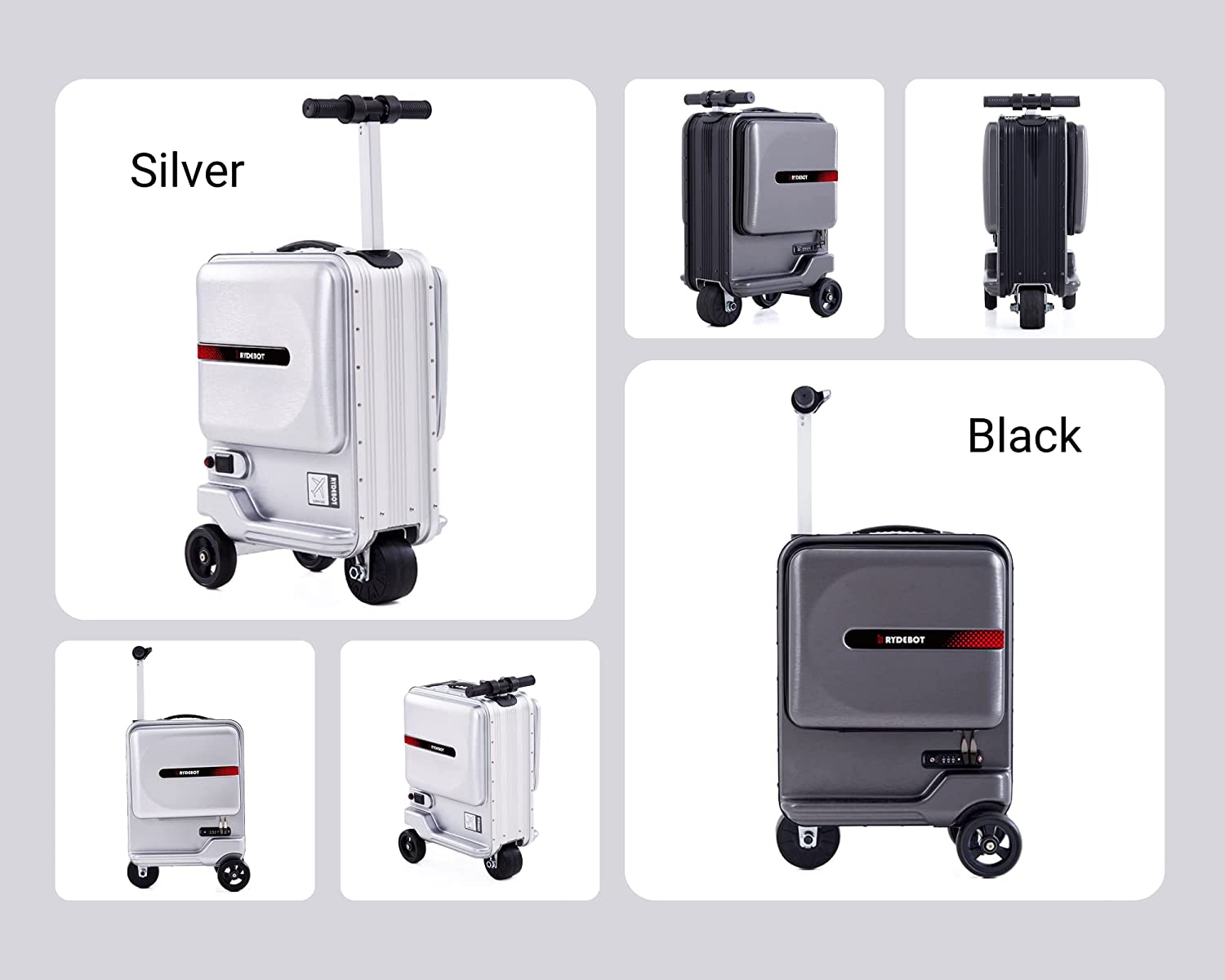 motorized carry on luggage