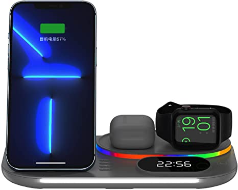 4 in 1 Wireless Chargers For Apple Samsung & Huawei