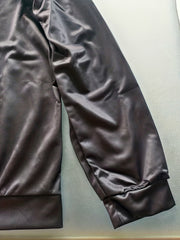 Men's 3D Digital Print Hooded Sweatshirt - Black Bear Logo & Chains Streetwear Jacket, Stretch Fabric Full-Zip Hoodie, Machine Washable Winter Warm Pullover for Hip-Hop Casual Outfits (Iconic Teddy Bear Graphic)