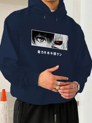 Casual Long Sleeve Pullover Hoodie | Soft, Essential for Autumn and Winter, with Front Pocket and Slight Stretch Fabric